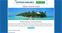 Desktop Screenshot of holiday-voucher-codes.com